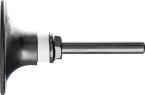 PFERD TOOLS COMBIDISC Stützteller Weich für CD-System, Farbe: Schwarz, Durchmesser: 50 mm, Schaft-Durchmesser: 6 mm - Bild 1
