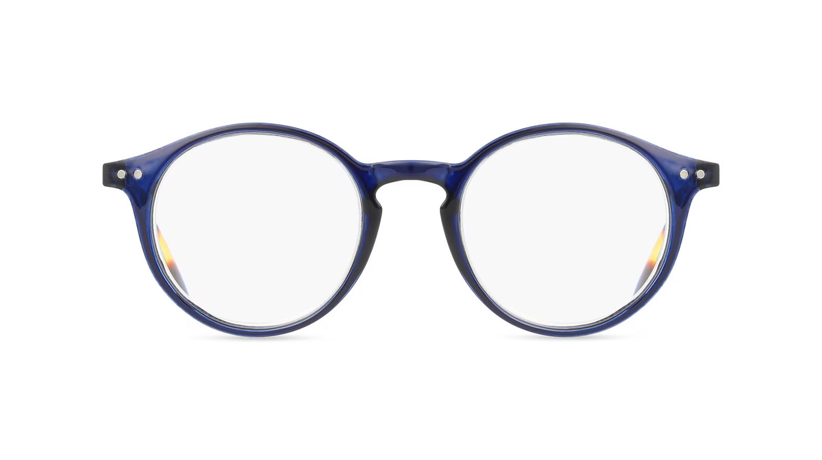 I NEED YOU SASHA Korrektionsbrille Panto, Vollrand, Kunststoff, blau, Unisex - Bild 1