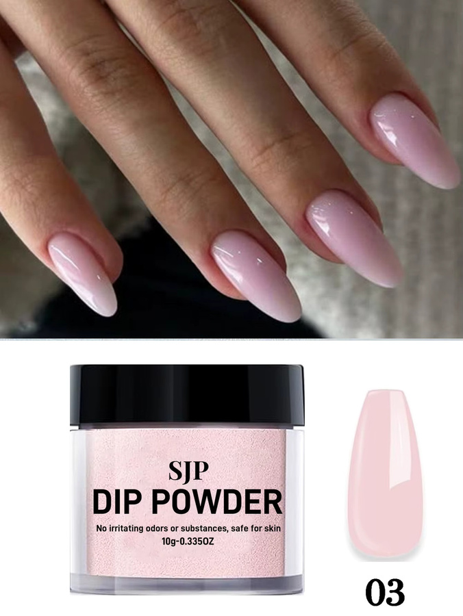 SJP Color Dip Powder Acrylpulver-Set, 5-teilig, Glänzend - Bild 3