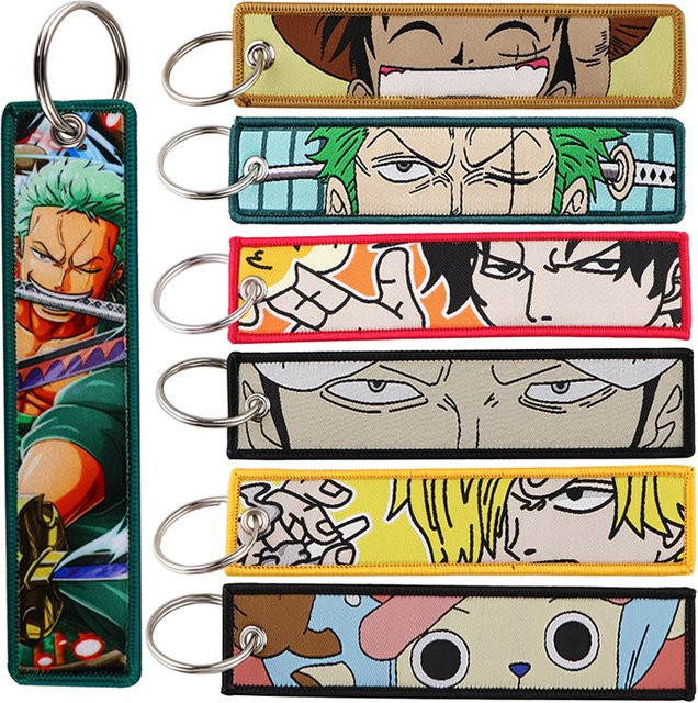 Bandai One Piece Ruffy Zoro Actionfiguren, Schlüsselanhänger, Zubehör - Bild 1