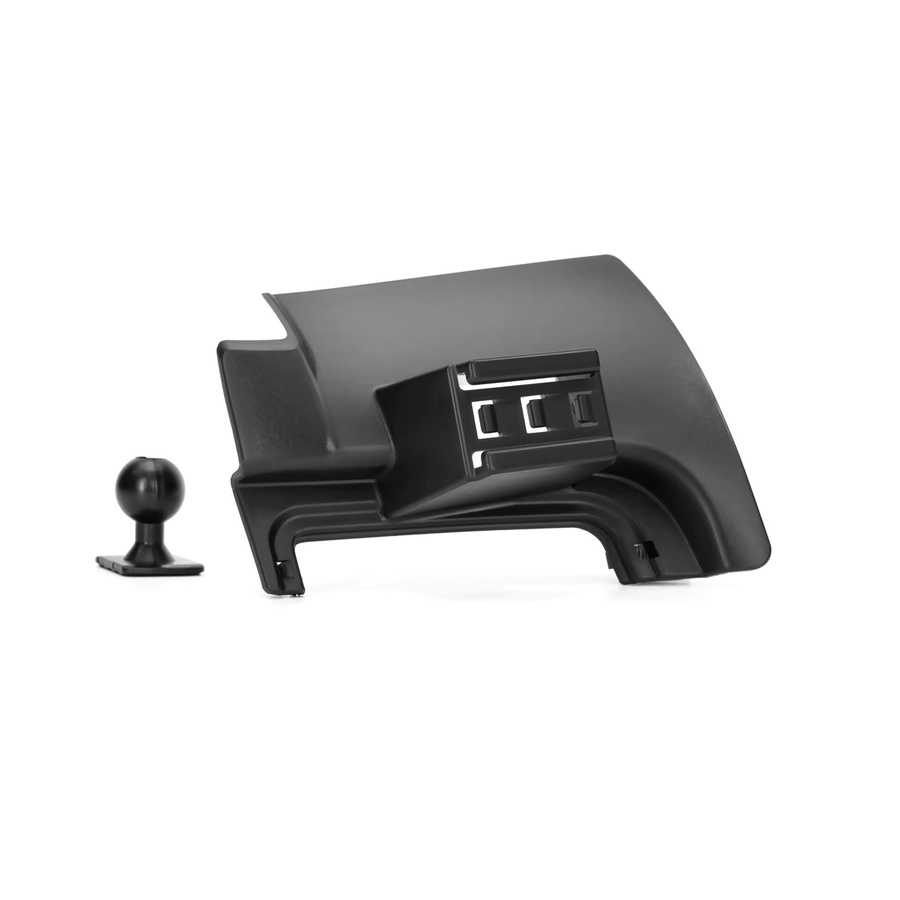 Fahrzeugspezifische Smart Car Telefonhalterung mit 66W Ladefunktion für VW Touareg 2011-2017, Farbe: Schwarz - Bild 2