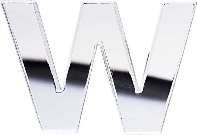 Rico Design Spiegel Kleinbuchstabe W - Bild 1