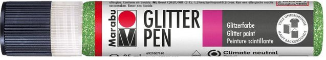 Marabu Glitter Pen in Grün Glitter-Kiwi - Bild 1