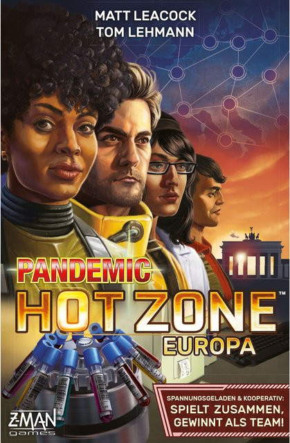 Asmodee Pandemic Hot Zone Europa, Strategiespiel, Kooperativ - Bild 1