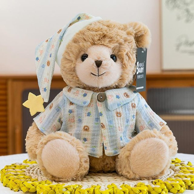 Joyful toys Mia Bär Plüschpuppe, Plüschtier, Braun, Beige, Bunt / Mehrfarbig - Bild 1
