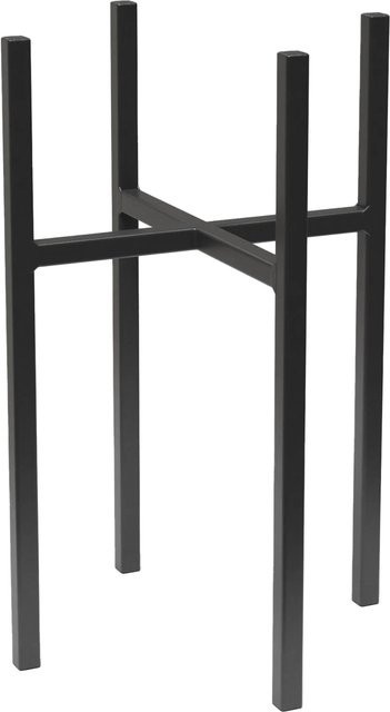 Pflanzenständer Mica Modern von Mica Decorations aus Eisen in Schwarz, B/H: 20,5 x 35 cm - Bild 1