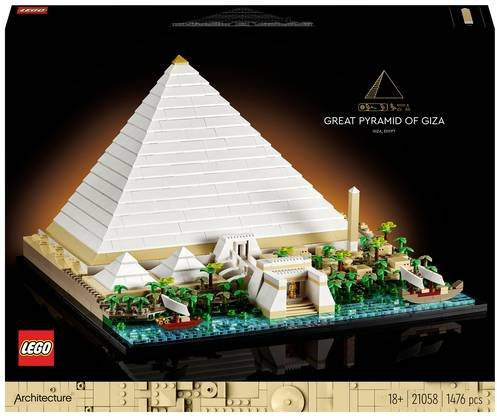 LEGO Architecture Cheops-Pyramide Konstruktionsspielzeug 18+ - Bild 1