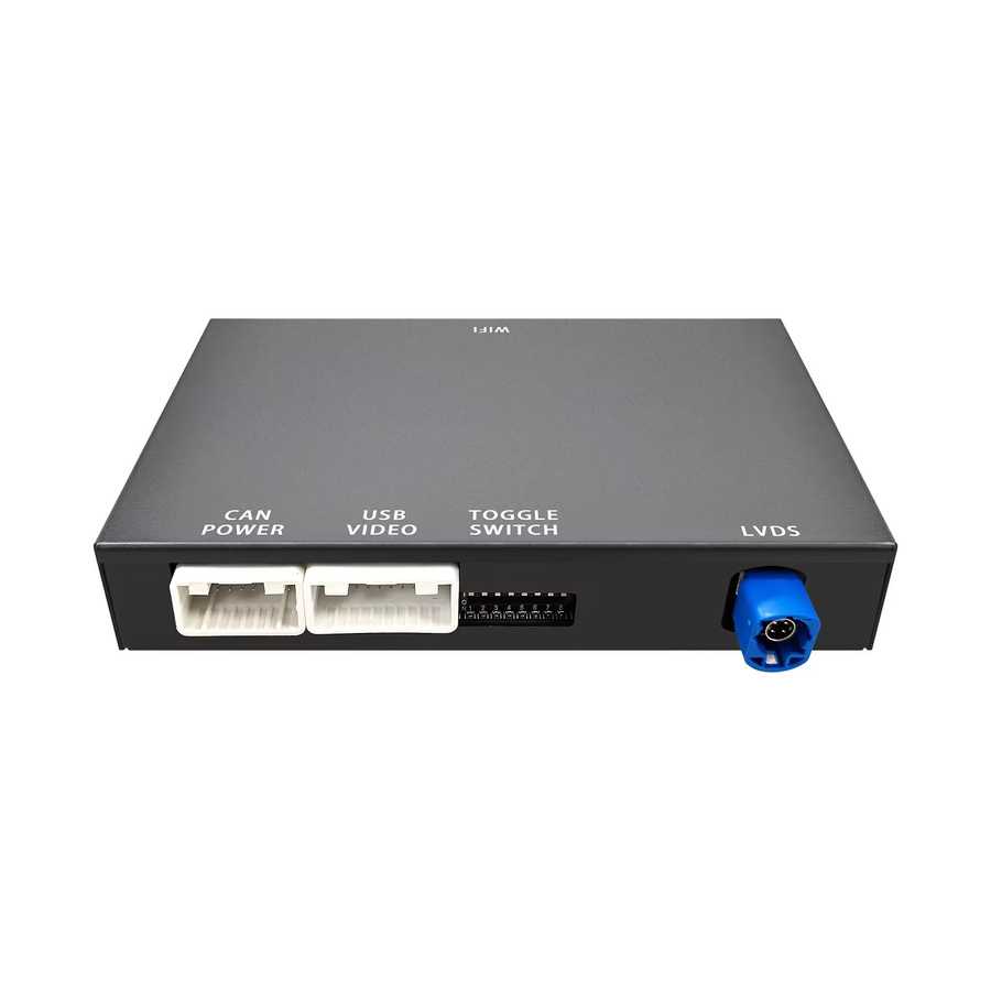ANYFAR Drahtloses CarPlay und Android Auto Retrofit Decoder Box Kit für Audi A6 A7 2012–2016 mit 6,5 Zoll Bildschirm in Schwarz - Bild 6