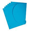 TARIFOLD Smartfolder Dokumentenmappe A4 aus Karton, Blau, 6 Stück - Bild 1