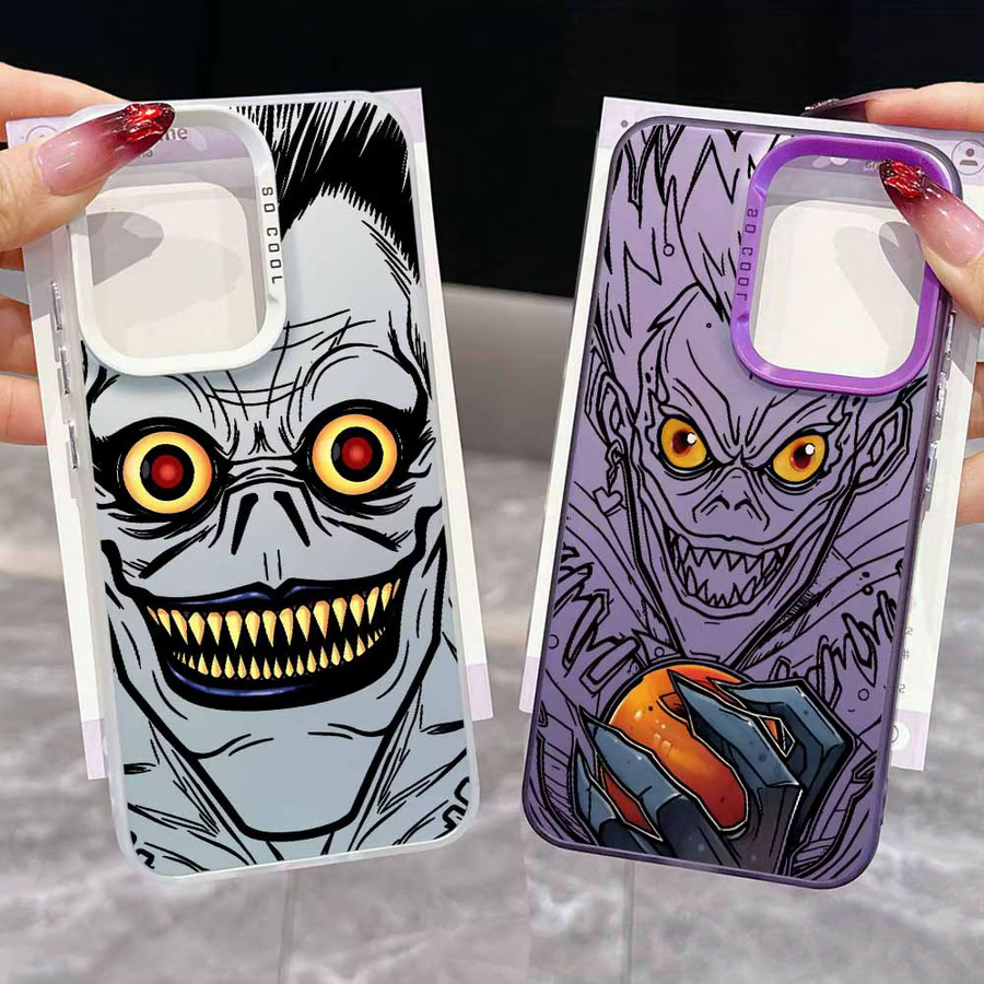 Death Note Silikon-Handyhülle für Samsung Galaxy S26 S25 Edge S24 S23 S22 S21 S20 FE Ultra Plus, Mehrfarbig - Bild 2