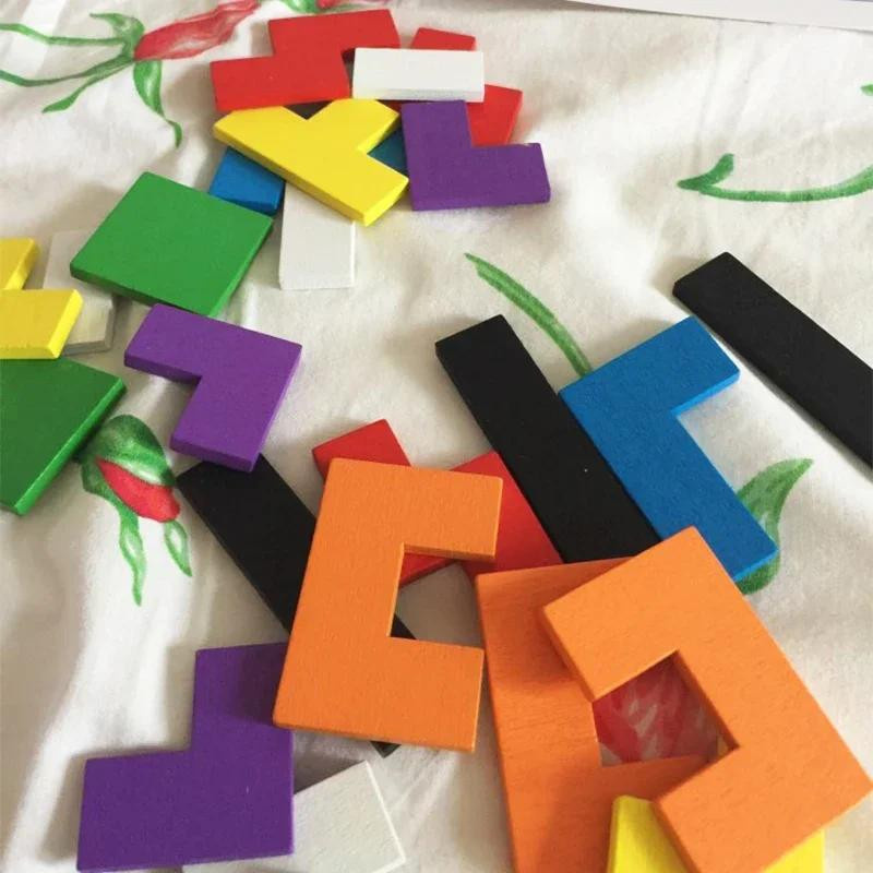 Yiran bag Flugzeug Holzpuzzle Bunt / Mehrfarbig - Bild 2