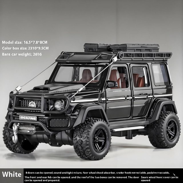 Linyi toy car Mercedes Benz G550 4X4 Off Road SUV, Modellauto, 1:32, ab 14 Jahren - Bild 1