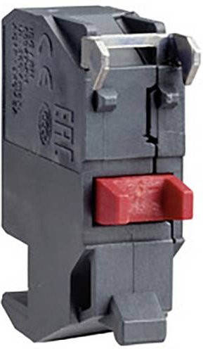 Schneider Electric ZBE1024 Hilfsschalterblock, grau, Metall - Bild 1