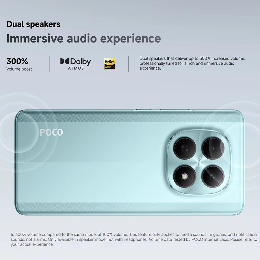 Xiaomi POCO M8 5G Smartphone mit Snapdragon 6 Gen 3, 6,77 Zoll Display, 50MP Hauptkamera, NFC und 45W Turbo-Ladung, Globale Version - Bild 4