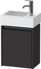 Duravit Waschtischunterschrank Ketho.2 in Grau, wandhängend mit 1 Tür, B: 36,4 cm, T: 23,8 cm, H: 44,0 cm - Bild 1