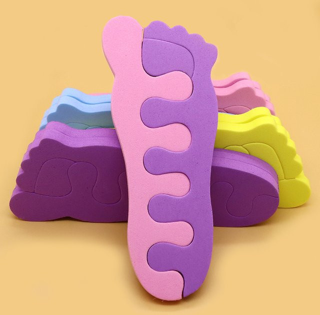 JEARLYU Toe Separator, Purple, 8 Paar, Unisex - Bild 1