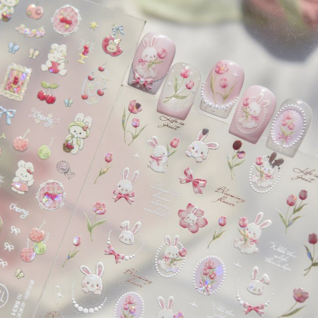 NAILFYOU Nagelkunst-Aufkleber, Glänzend, Unisex - Bild 1