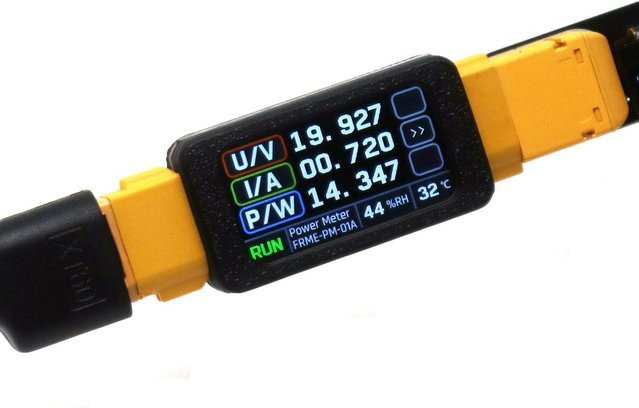 DykbRadio XT60 60A Bidirektionales DC-POWER Spannungs- und Strommessgerät für Drohnen-RC-Batterien mit Digitalem Amperemeter und Temperaturanzeige - Bild 1
