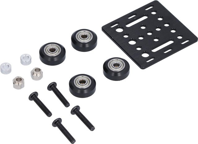 TOMTOP Portalplatte aus Aluminiumlegierung mit Riemenscheibe als 3D-Drucker Zubehör Set in Grau - Bild 1