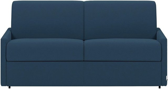 Vente-unique Schlafsofa Calife in Marineblau mit Stoffbezug und 190 cm Breite - Bild 1