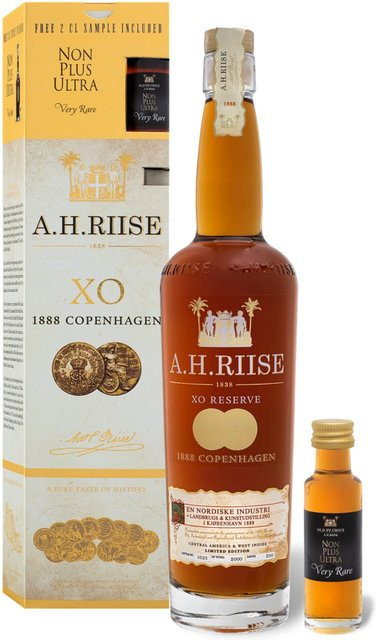 A.H. Riise Rum Non Plus Ultra Very Rare 2 x 0,7 l - Bild 1