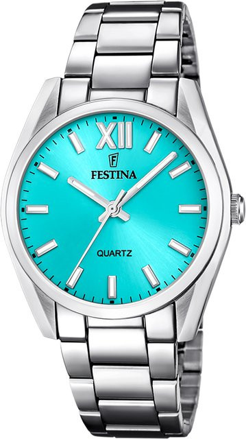 Festina Damenuhr, Quarz, Edelstahl, 36 mm, 5 ATM - Bild 1