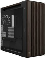 PROART PA602 Walnut Wood TG PWM Modern Tower-Gehäuse in Schwarz und Braun von Asus - Bild 1