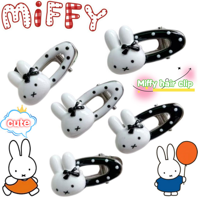 Miffy Haarspangen, Pony-Clips, 2-teiliges Set - Bild 1