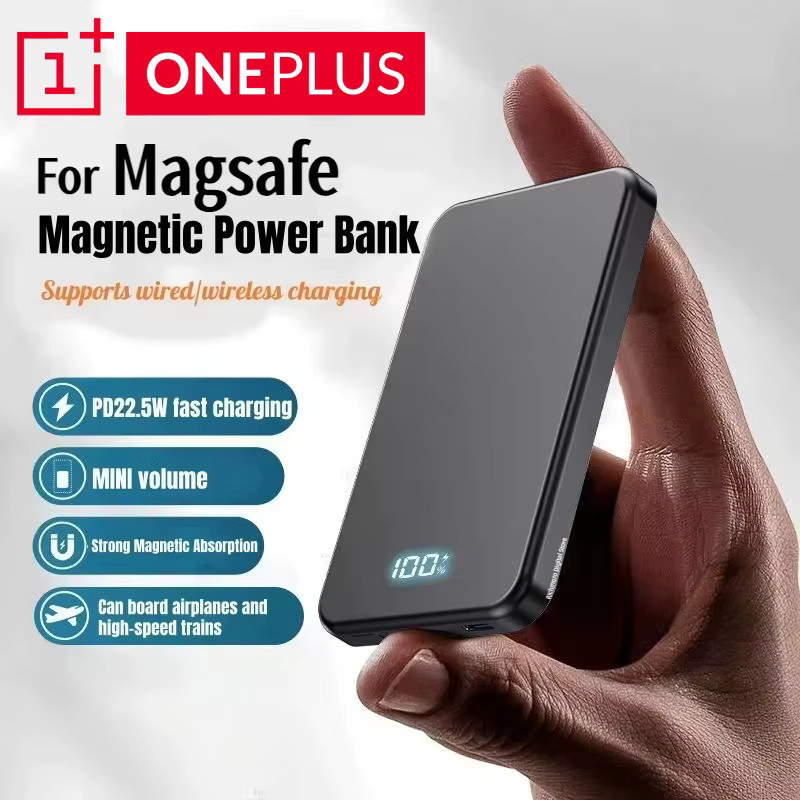 Xiaomi Magnetische Drahtlose Power Bank 50000 mAh 120 W mit PD 22.5 W Schnellladefunktion für MagSafe iPhone und Samsung in Schwarz - Bild 2