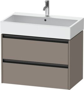 Duravit Waschtischunterschrank Ketho.2 in Matt, wandhängend mit 2 Schubladen, B/T: 78,4 x 46 cm - Bild 1