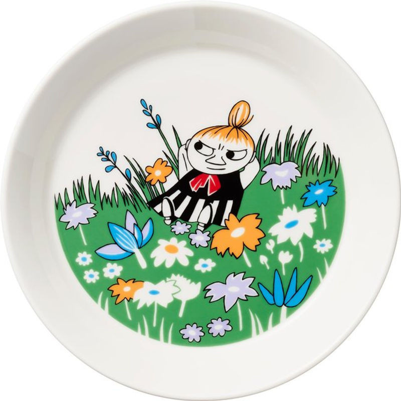 Arabia Moomin Klassiek Kleine Muis Porzellan Teller Weiß Durchmesser: 19 cm - Bild 1