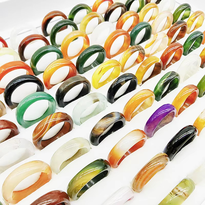 OWLMS Ringe, Achat, Bunt, Damen - Bild 2