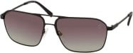 Timberland TB 9316 Sonnenbrille, Rund, Vollrand, Metall, Herren, Schwarz, Grau - Bild 1