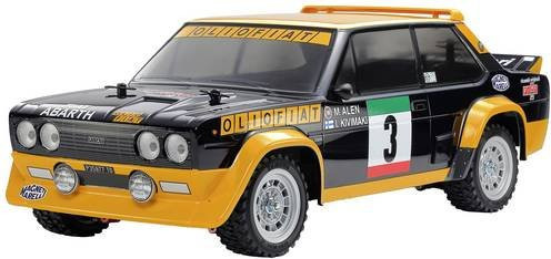 Tamiya Fiat 131 Abarth Olio RC Modellauto 1:10 Elektro Rally Bausatz mit Allradantrieb (4WD) - Bild 1