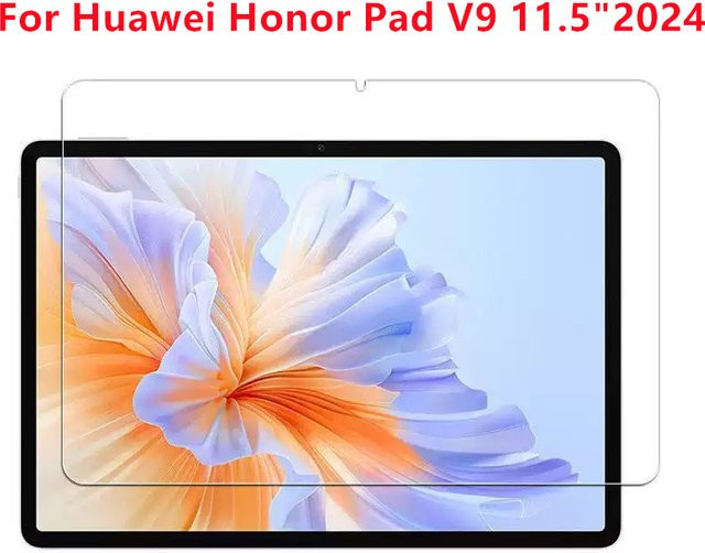 Displayschutzfolie aus 9H gehärtetem Glas für Huawei Honor Pad V9 11,5 Zoll 2024, transparent - Bild 1