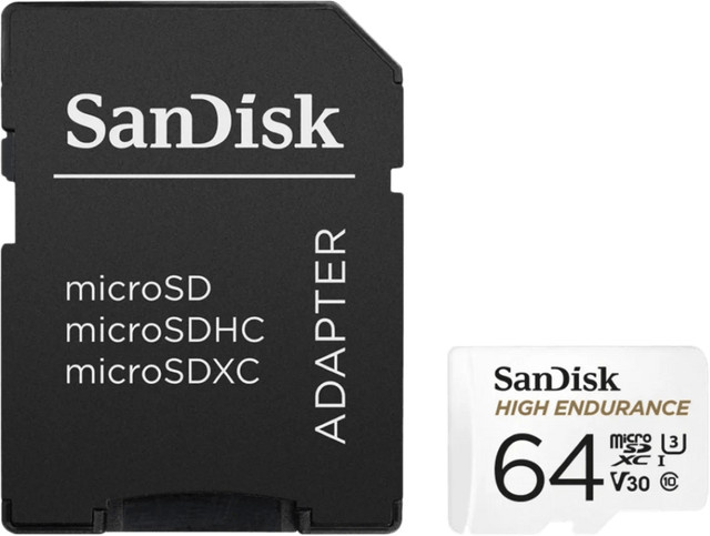 SanDisk microSDXC High Endurance Speicherkarte 64GB Multicolor 40 MB/s - Bild 1