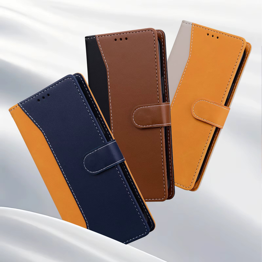 Magnetische Leder-Flip-Hülle als Brieftasche für LG K22 K31 K51 K51S K41S K71 K92 Q92 V60 ThinQ Plus Aristo 5 und Stylo 6 - Bild 2