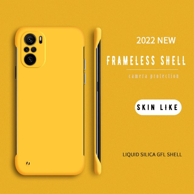 Slim Thin Matte Handyhülle für Xiaomi Mi 13 13T 12 12T 11 11T 10 10T Lite und Poco F3 F4 F5 Pro in Green und Yellow - Bild 1