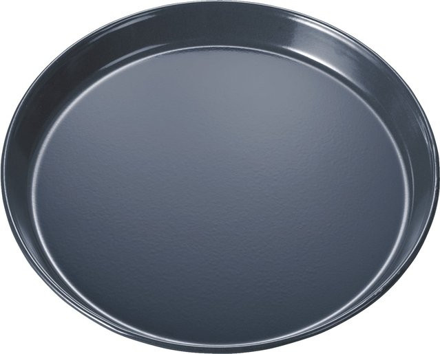 Siemens Pizza-Form HZ317000, rund, Emaille, Grau, Durchmesser: 35,0 cm - Bild 1