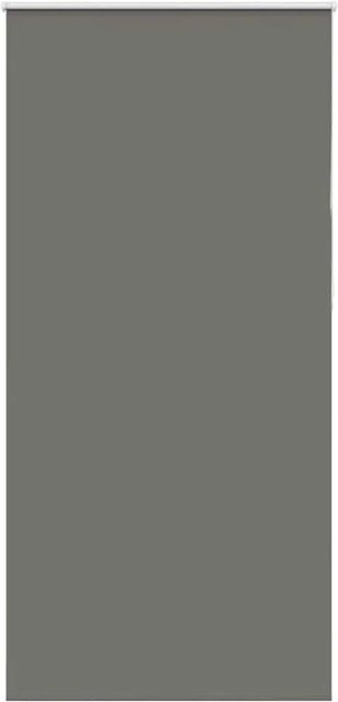 vidaXL Verdunkelungsrollo Grau aus Polyester, B: 110 cm, H: 230 cm - Bild 1