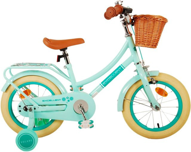 VOLARE Kinderfahrrad Excellent, 14 Zoll, grün - Bild 1