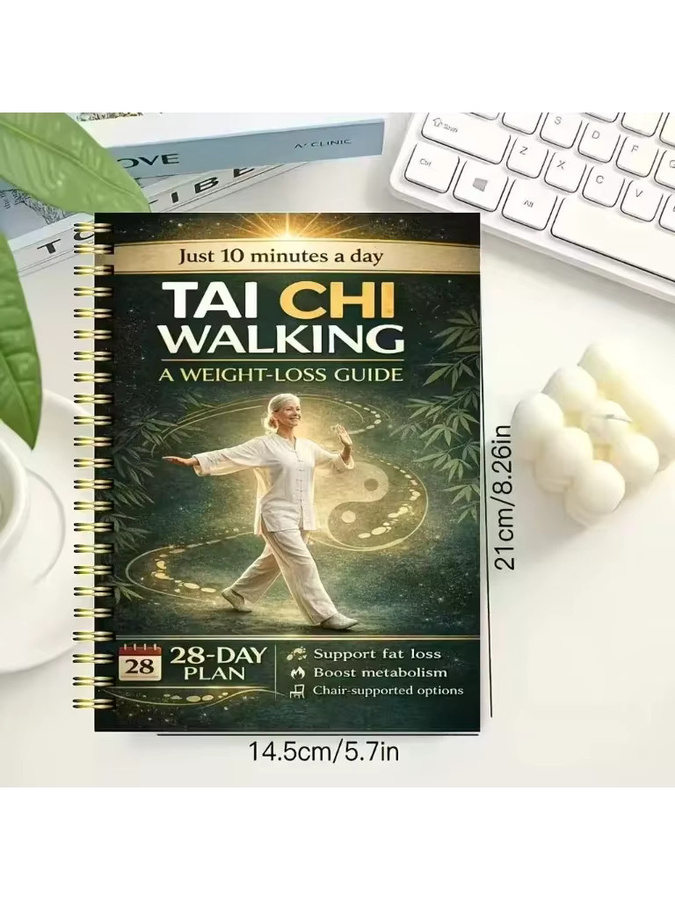 Tai Chi Fitness-Planer für Senioren: Multicolour Koordinationsübungstagebuch und Workout-Tracker für Anfänger ab 60 Jahren - Bild 3
