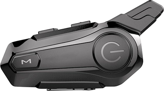 Wasserdichte Bluetooth Motorrad-Gegensprechanlage mit Helm-Headset für ATV in Schwarz - Bild 1