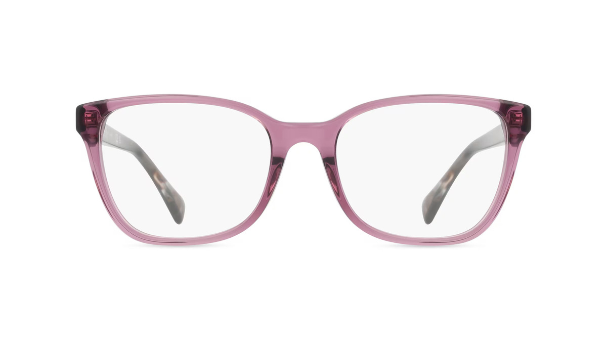 Ralph Lauren RA7137U Korrektionsbrille Damen, Vollrand, Quadratisch, Acetat, lila, transparent - Bild 1