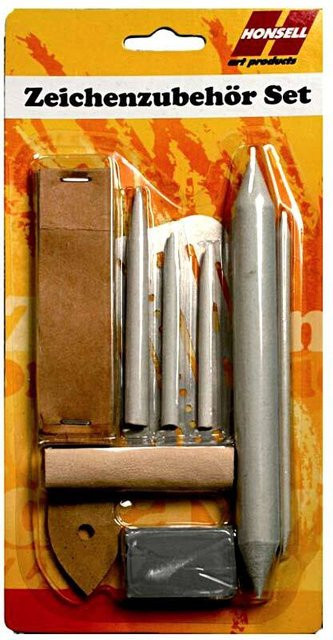 Jaxell Zeichenzubehör Set mit Radiergummi - Bild 1