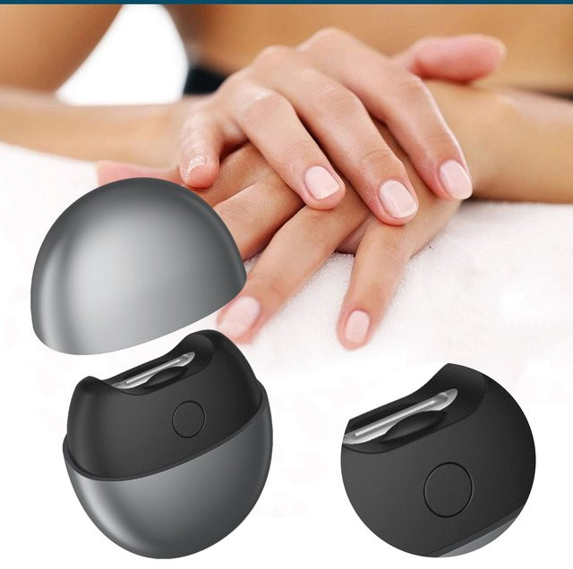 MOJOYCE Elektrischer Automatischer Nagelknipser mit Licht, Weiß, Unisex - Bild 1