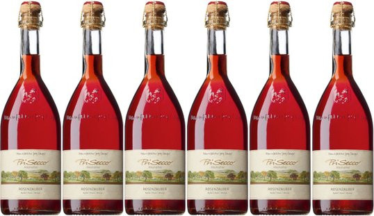 Jörg Geiger Alkoholfreier Prisecco Rosenzauber 6 x 0,75 l - Bild 1