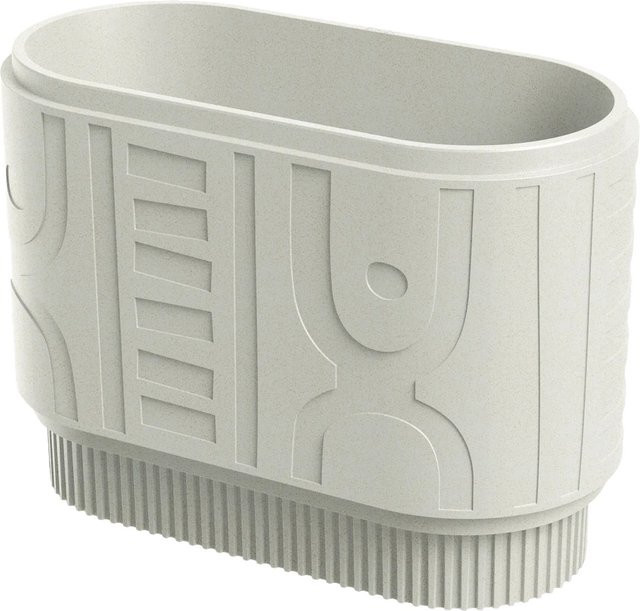 Prosperplast Blumentopf Folka Round Case in Sand, B/T/H: 78 x 38 x 56 cm - Bild 1