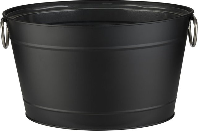 APS Getränkewanne TIN in Schwarz mit 11 l Volumen, B/T/H: 28 x 40 x 22 cm - Bild 1