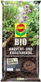 Compo Bio Anzucht- und Kräutererde torffrei 20 l - Bild 1